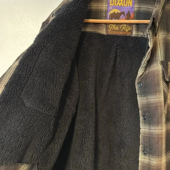 Dixxon “The Rip” fleece lined flannel - Picture 3 of 4